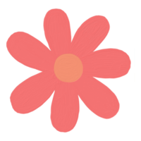 Blume Öl Farbe Bürste. png