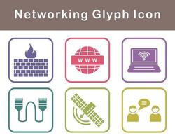 Networking Vector Icon Set