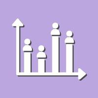 Candidate Graph Vector Icon