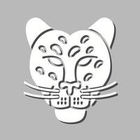 icono de vector de jaguar