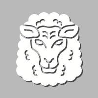 Sheep Vector Icon