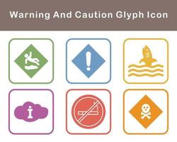 Warning And Caution Vector Icon Set