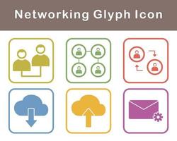 Networking Vector Icon Set