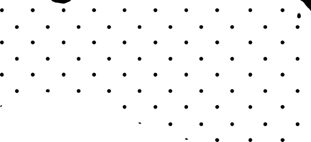 Grunge Punkte und Punkte Textur Hintergrund. abstrakt körnig überlagern. png Grafik Illustration mit transparent Hintergrund.