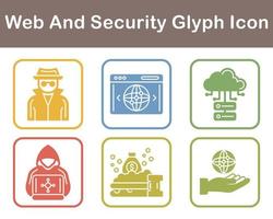 Web And Security Vector Icon Set