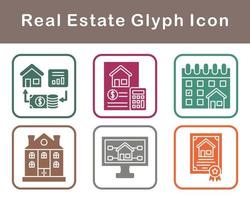 Real Estate Vector Icon Set