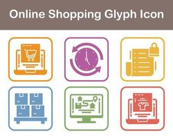 Online Shopping Vector Icon Set