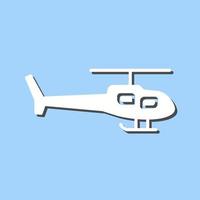 Helicopter Vector Icon