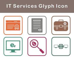 IT Services Vector Icon Set