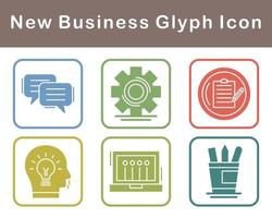 New Business Vector Icon Set