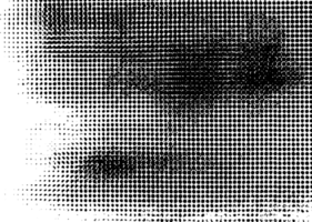 Grunge dots and points texture background. Abstract grainy overlay. PNG graphic illustration with transparent background.