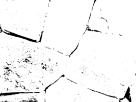 Rustic cracked texture with many cracks and scratches. Abstract background. PNG graphic illustration with transparent background.