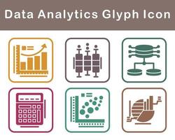 Data Analytics Vector Icon Set