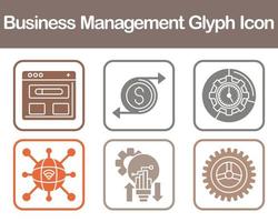 Business Management Vector Icon Set