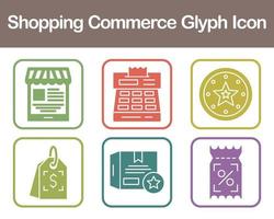 Shopping Commerce Vector Icon Set