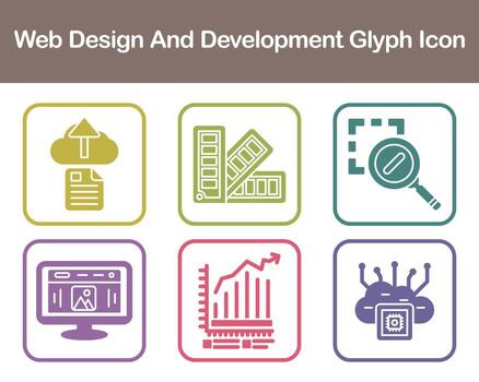 Web Design And Development Vector Icon Set