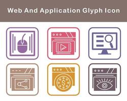 Web And Application Vector Icon Set