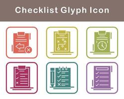 Checklist Vector Icon Set