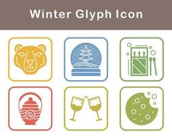 Winter Vector Icon Set