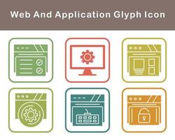 Web And Application Vector Icon Set