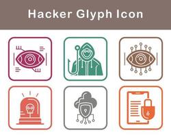 Hacker Vector Icon Set