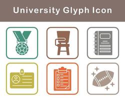 university Vector Icon Set