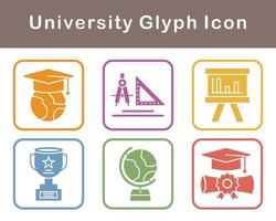 university Vector Icon Set