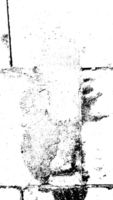 Rustic grunge texture with grain and stains. Abstract noise background. PNG graphic illustration with transparent background.