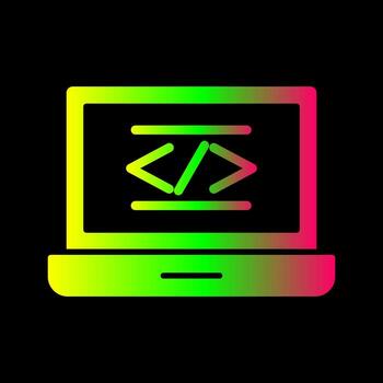 Coding Vector Icon