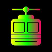 Cable car Vector Icon