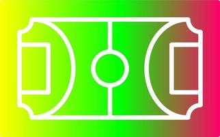 Football Field Vector Icon