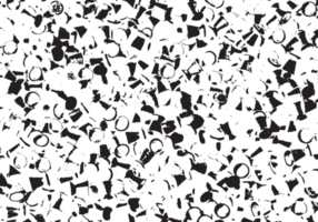 rustik grunge textur med spannmål och fläckar. abstrakt ljud bakgrund. png grafisk illustration med transparent bakgrund.