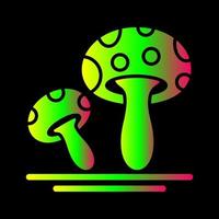 Mushroom Vector Icon