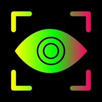 Eye Scan Vector Icon