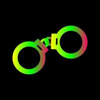 Handcuffs Vector Icon