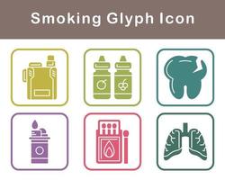 Smoking Vector Icon Set