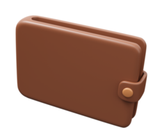 wallet empty 3d icon png