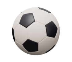 soccer football ball 3d png
