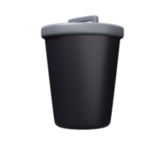 icono de bote de basura 3d png