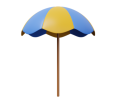 Sol guarda-chuva 3d ícone png