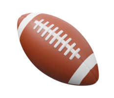 rugby boll 3d ikon png