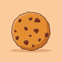 gratis vector galletas comida dibujos animados vector icono ilustración comida icono concepto aislado