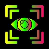 Eye Scan Vector Icon