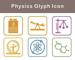 Physics Vector Icon Set