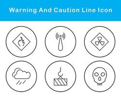 Warning And Caution Vector Icon Set