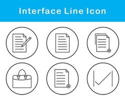 Interface Vector Icon Set