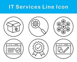 IT Services Vector Icon Set