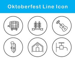 Oktoberfest Vector Icon Set