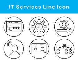 IT Services Vector Icon Set