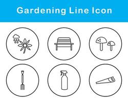 Gardening Vector Icon Set